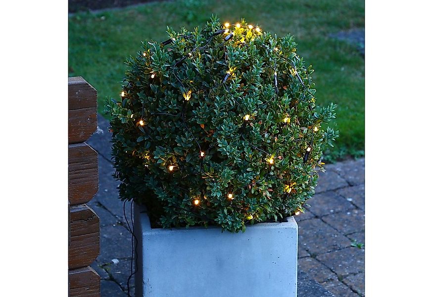 MARELIDA LED-Lichternetz LED Lichternetz Lichterkette Buchsbaum Kugelnetz f günstig online kaufen