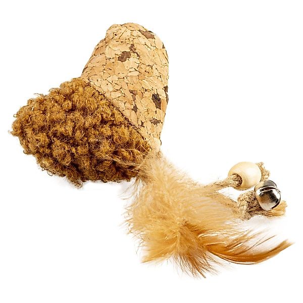 DUVO+ Tierkuscheltier Katzenspielzeug Herz mit Federn günstig online kaufen