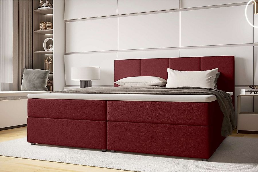 99rooms Boxspringbett Alvaro (Schlafzimmerbett, Bett), 140/160/180x200, mit günstig online kaufen