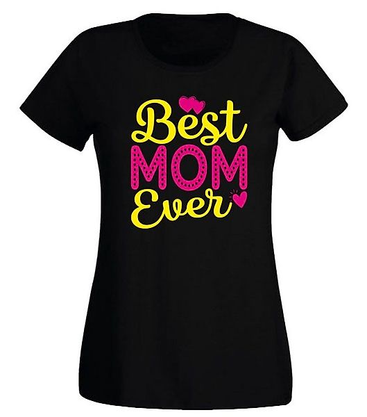 G-graphics T-Shirt Damen T-Shirt - Best Mom Ever mit trendigem Frontprint, günstig online kaufen