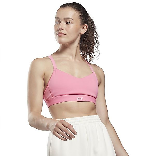 Reebok Lux Strappy Sports Sport-bh M True Pink günstig online kaufen