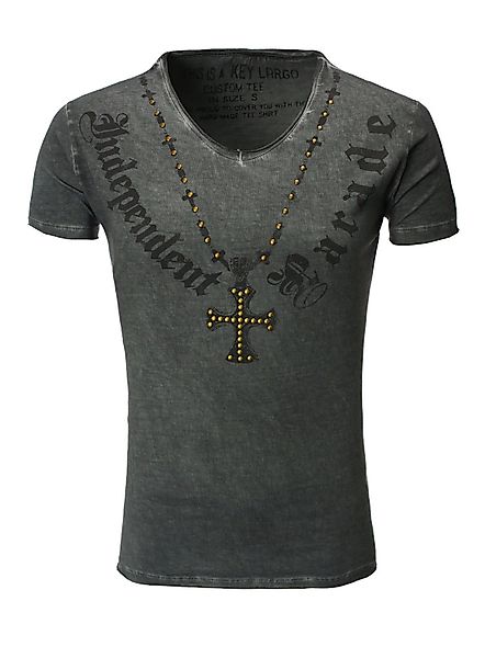Key Largo T-Shirt T-Shirt Independent Kreuz günstig online kaufen