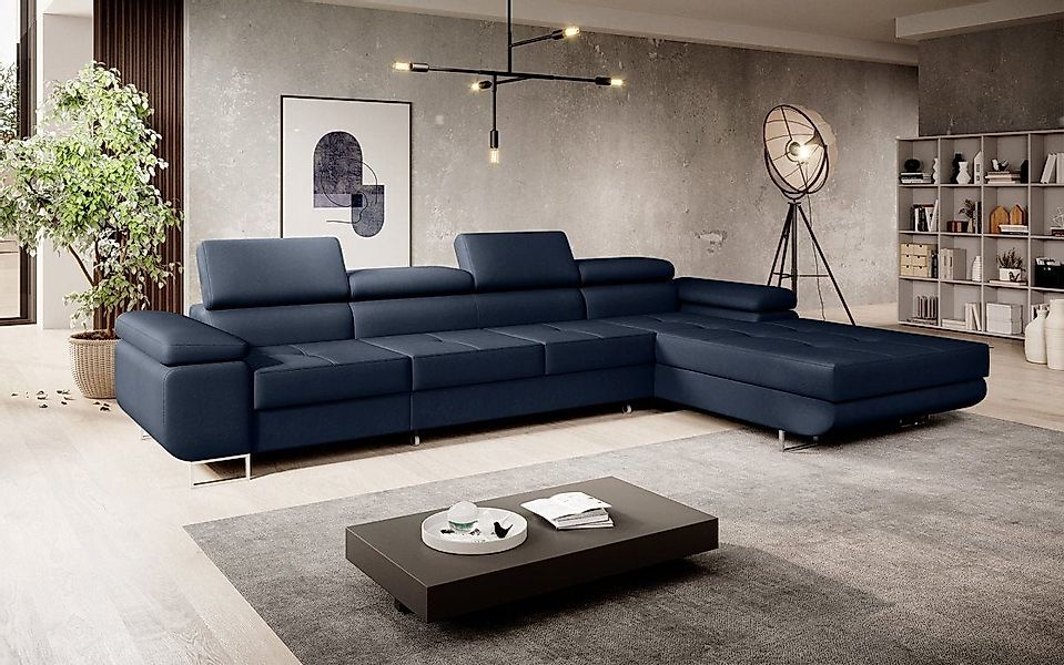 Luxusbetten24 Schlafsofa Designer Sofa Calvera Maxi, günstig online kaufen