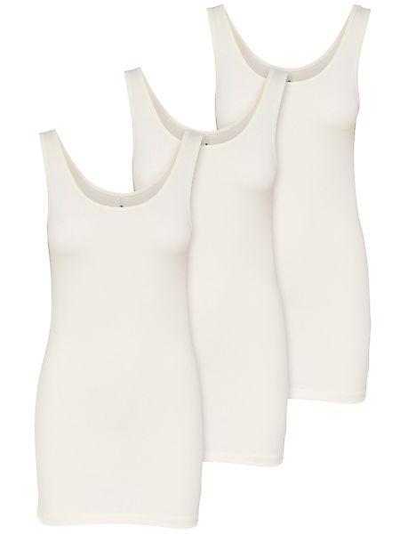 ONLY Tanktop Live Love (3-tlg) Lange günstig online kaufen