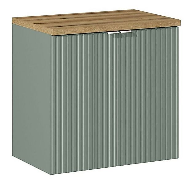 Lomadox Waschbeckenschrank NEWPORT-56-GREEN Waschtischunterschrank, 60cm, S günstig online kaufen