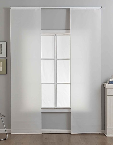 Gardinenbox Schiebegardine (2 St), Paneelwagen, blickdicht, günstig online kaufen