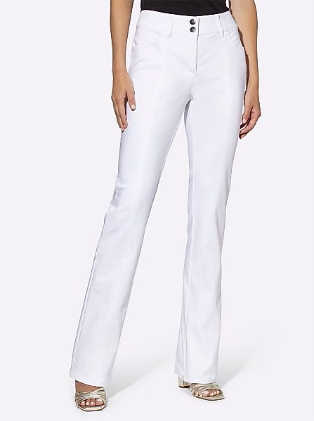 heine Jerseyhose Bauchweg-Hose Innenbeinlänge ca. 83 günstig online kaufen