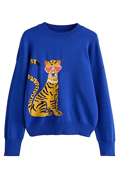 Next Rundhalspullover Rundhals-Sweatshirt mit langen Ärmeln (1-tlg) günstig online kaufen