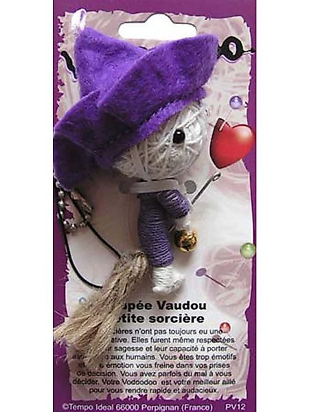 Adelia´s Kettenanhänger "Voodoo Puppe Voodoo Puppe", Little wizard - Mut un günstig online kaufen