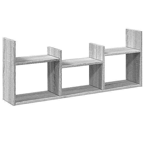 vidaXL Regal Wandschrank 100x18x40 cm Grau günstig online kaufen
