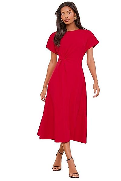 LIPSY Midikleid Lipsy Midikleid mit seitlichem Knoten, Regular (1-tlg) günstig online kaufen