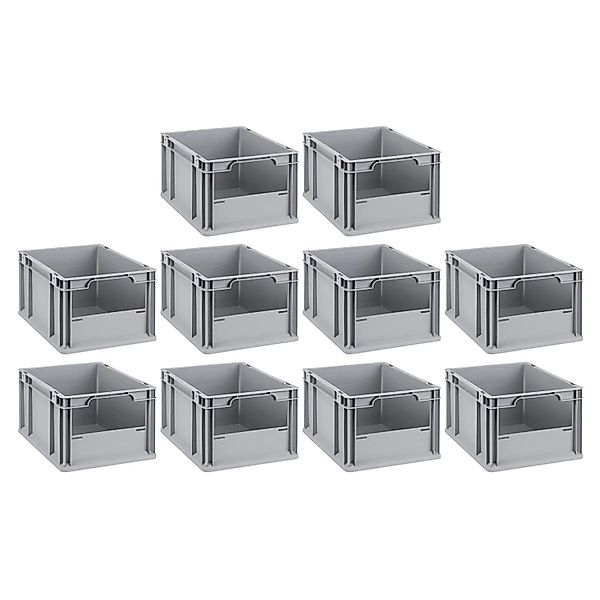 PROREGAL SparSet 10x Eurobox NextGen Insight HxBxT 22 x 30 x 40 cm 20 Liter günstig online kaufen