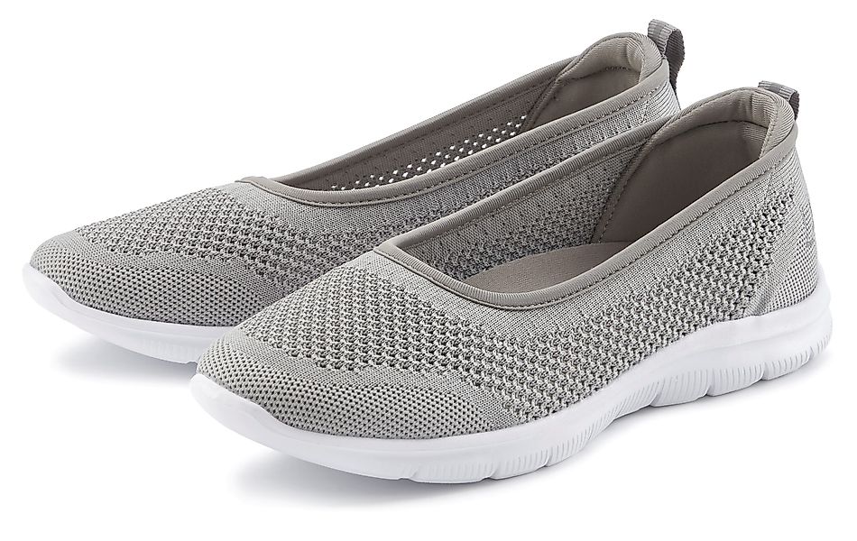 LASCANA Sneaker Ballerinas ultraleichter Slipper, Freizeitschuh günstig online kaufen