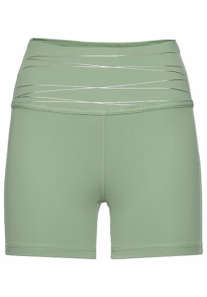 Vivance active Shorts Sportshorts mit breiten Bündchen und Druck günstig online kaufen