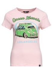 QueenKerosin Print-Shirt Los Angeles (1-tlg) mit günstig online kaufen
