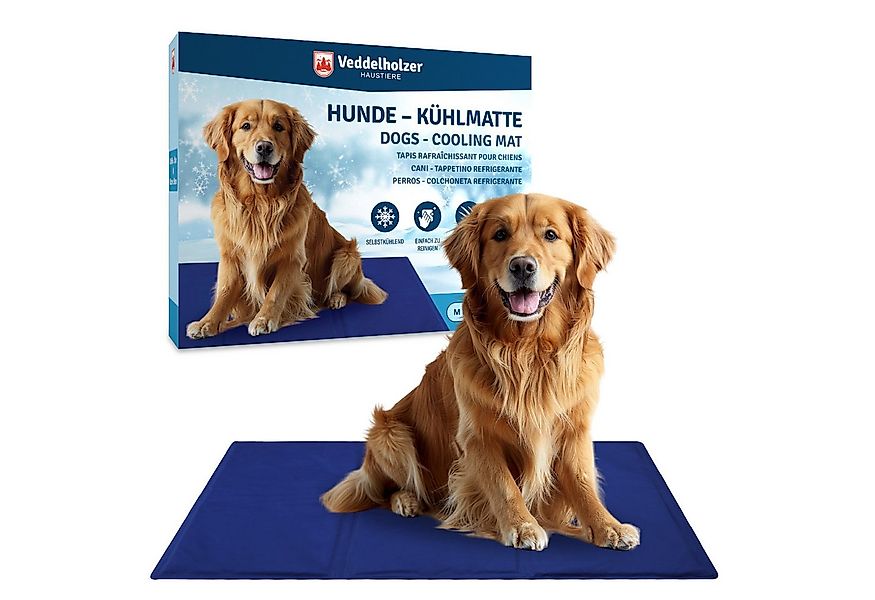 Veddelholzer Hundematte Kühlmatte (L) für Hunde extra Dick, Kratzfest selbs günstig online kaufen