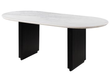 Massivmoebel24 Esstisch BARCELONA (oval Mango 180x90x76 günstig online kaufen