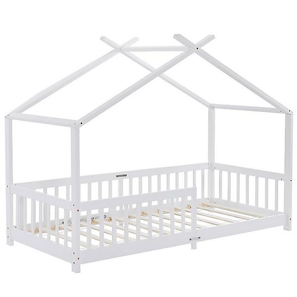 VINGLI Kinderbett mit Rausfallschutz, 90x200cm günstig online kaufen