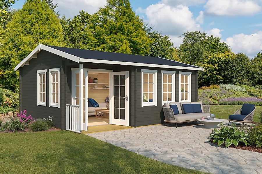 Nordic Holz Gartenhaus "SRI LANKA SET" günstig online kaufen