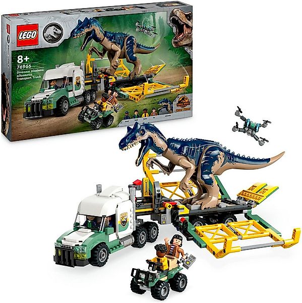 LEGO® Dinosaurier-Missionen: Allosaurus-Transporter (76966) Konstruktionssp günstig online kaufen
