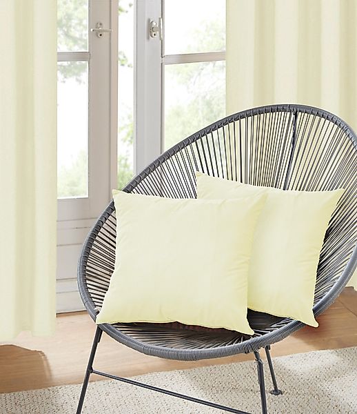 Bruno Banani Dekokissen "Lagan" 2-er Set, einfarbig, Kissenhüllen ohne Füll günstig online kaufen
