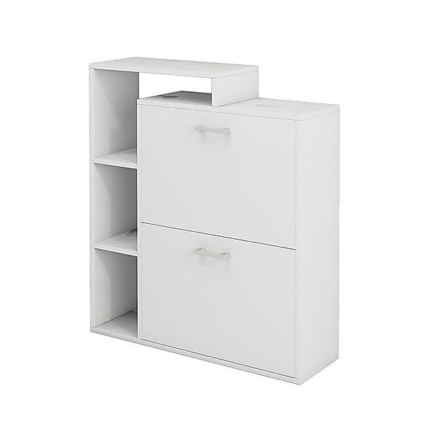Vicco Schuhkipper Tobias, Weiß/Weiß, 80 x günstig online kaufen