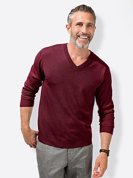 Marco Donati V-Ausschnitt-Pullover "V-Pullover" günstig online kaufen