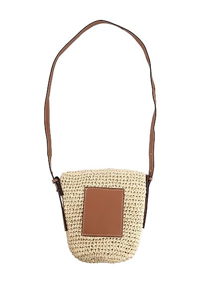 Ulla Popken Handtasche Tasche geflochtenes Papierstroh günstig online kaufen