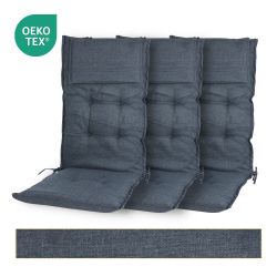SLaaviinoo Hochlehnerauflage Gartenstuhlauflagen mit abnehmbarer Kopfstütze günstig online kaufen