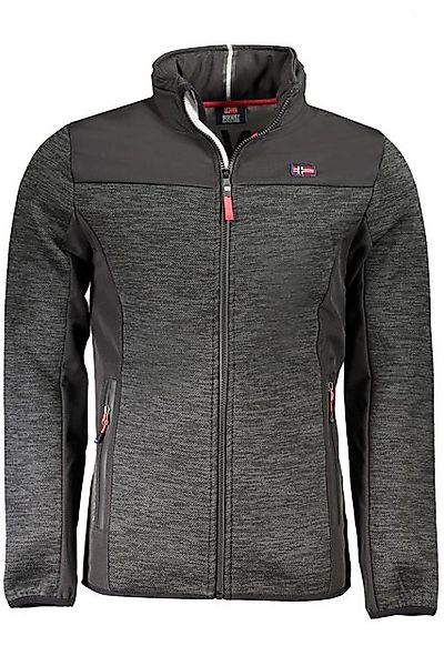 NORWAY 1963 Outdoorjacke Herren-Sportjacke Schwarz mit Kapuze & Kontrastdet günstig online kaufen