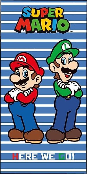 Super Mario Strandtuch Super Mario Badetuch günstig online kaufen