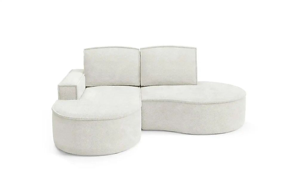 Ecksofa  Flow ¦ weiß ¦ Maße (cm): B: 210 H: 88 Polstermöbel > Sofas > Eckso günstig online kaufen
