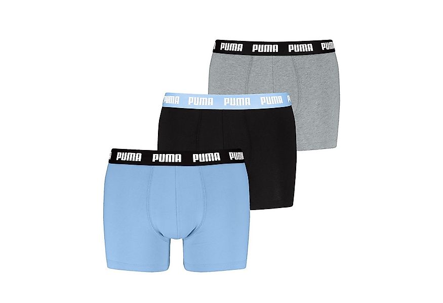 PUMA Boxershorts PUMA MEN EVERYDAY BOXERS 3P (3er Pack) mit Komfortbund günstig online kaufen