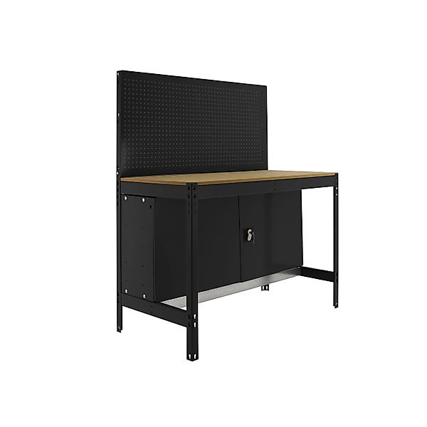 PROREGAL Werkbank Buffalo mit Werkzeugwand und Schrank HxBxT 84 x 90 x 61 c günstig online kaufen
