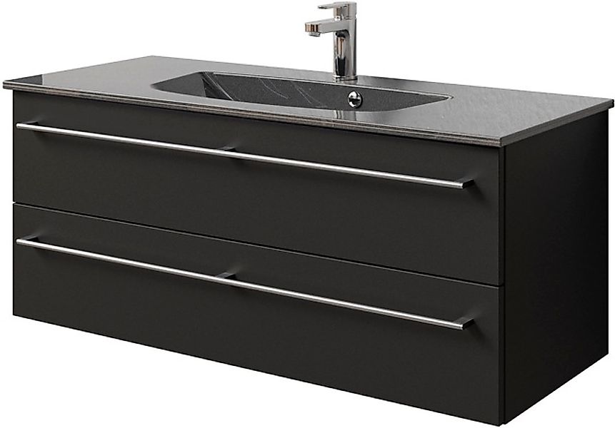 Saphir Waschtisch »Serie 6025 Mineralmarmor-Waschtisch mit Unterschrank, 11 günstig online kaufen
