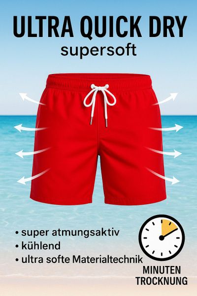 RedBridge Badeshorts Extrem schnelltrocknend – Atmungsaktiv, günstig online kaufen