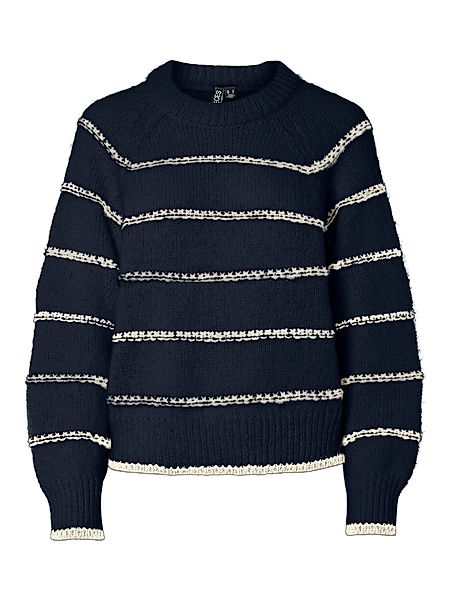 pieces Strickpullover PCNELIA LS O-NECK KNIT günstig online kaufen