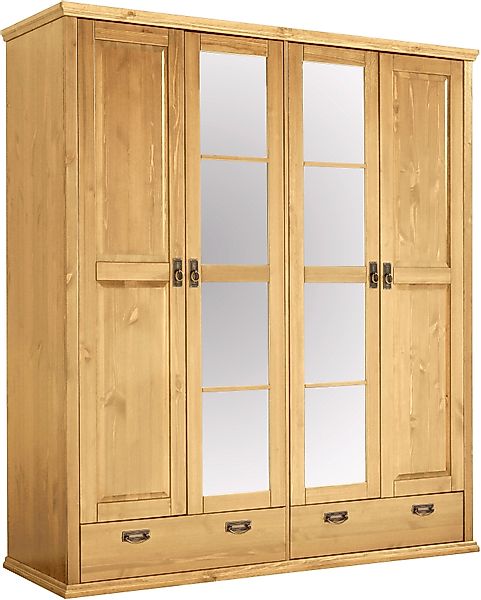 Home affaire Kleiderschrank "Madrid", (3 Breiten: 90/164/245 cm H/T ca.190/ günstig online kaufen