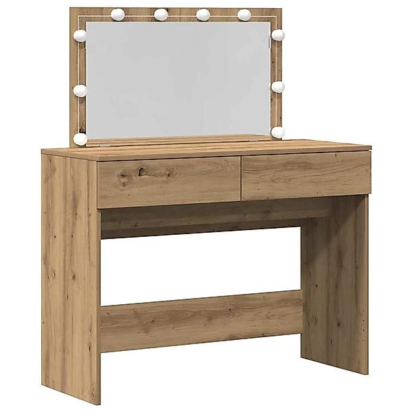 vidaXL Schminktisch Artisan-Eiche 100 x 40 x 120 cm Holzwerkstoff 868861 günstig online kaufen