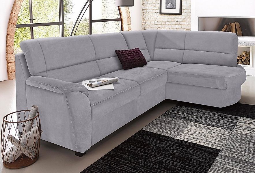 sit&more Ecksofa "Pandora L-Form", wahlweise mit Bettfunktion und Bettkaste günstig online kaufen