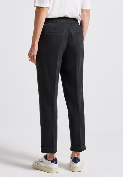 STREET ONE Chinohose mit Schriftzug am günstig online kaufen