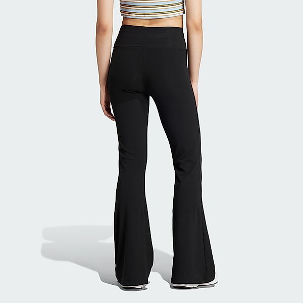 adidas Originals Leggings "ESS FL LEGGINGS" mit ausgestelltem Bein und Ripp günstig online kaufen