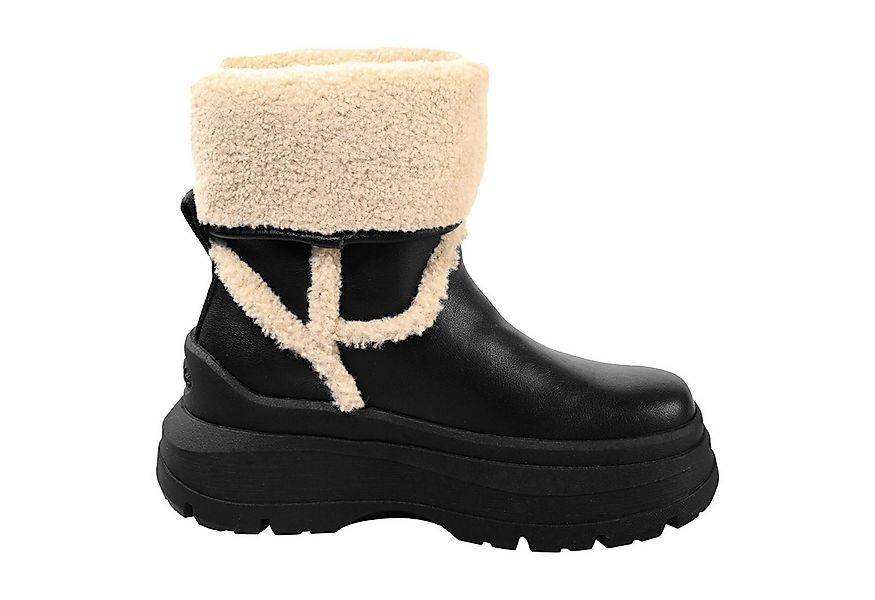 Buffalo Olympia Fold Boot Warm Stiefelette mit Plateauabsatz günstig online kaufen