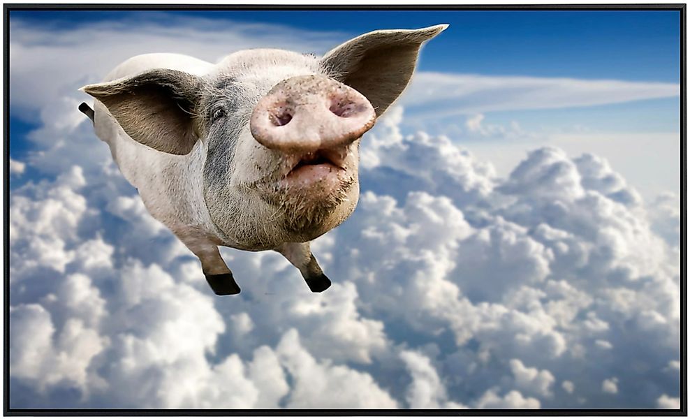 Papermoon Infrarotheizung »Fliegende Schweine« günstig online kaufen