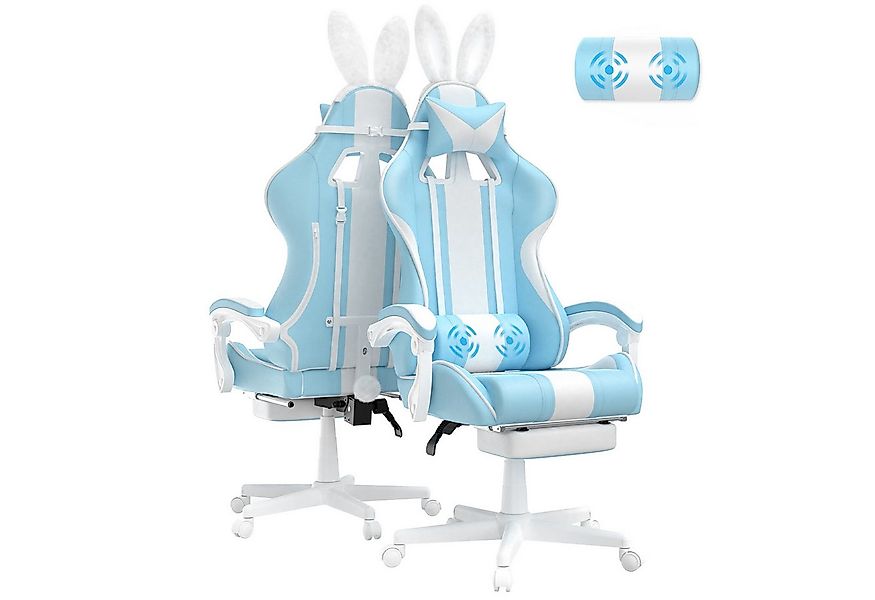 Ferghana Gaming Chair Racing PC Stuhl für Office Gaming mit verstellbare Ko günstig online kaufen