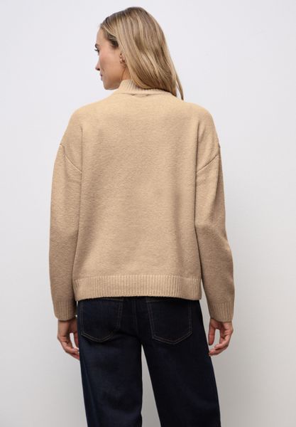 STREET ONE Strickpullover mit Strick-Detail günstig online kaufen