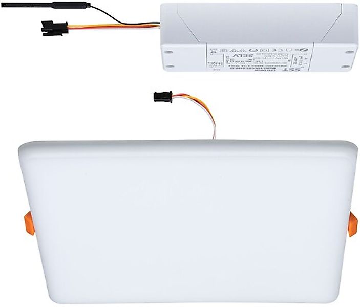 Paulmann LED Bad-Einbauleuchte »Veluna«, Schutzart IP44, Gr. 21,5 x 21,5 cm günstig online kaufen