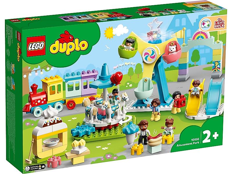 LEGO® LEGO® Duplo 10956 Erlebnispark Konstruktionsspielsteine, (95 St) günstig online kaufen