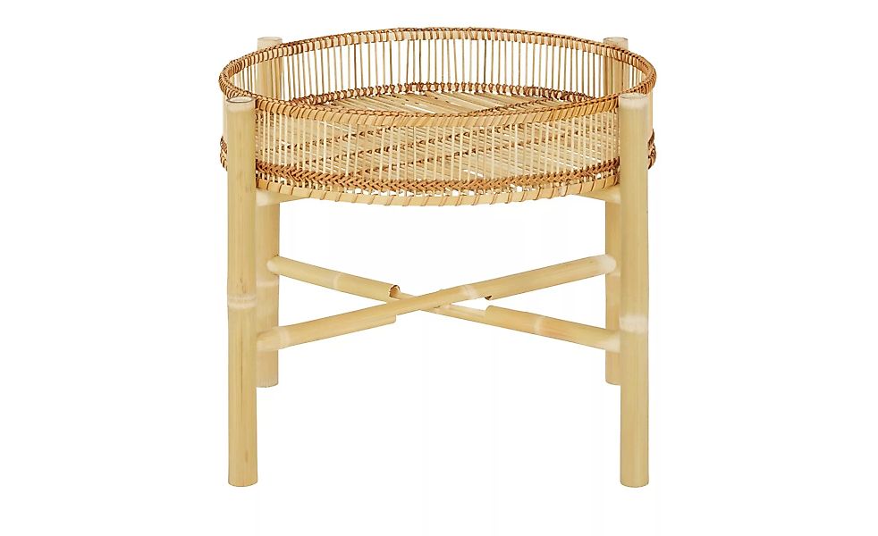 Beistelltisch Bambus - braun - 43 cm - Tische > Beistelltische - Möbel Kraf günstig online kaufen
