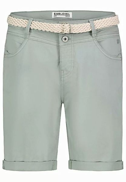 SUBLEVEL Bermudas mit Gürtel, Sommerhose für Damen günstig online kaufen